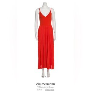 Zimmerman orange dress